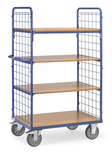 Chariot à étagères - 8411, 8412, 8413 - fetra - de transport / en acier / à roulettes