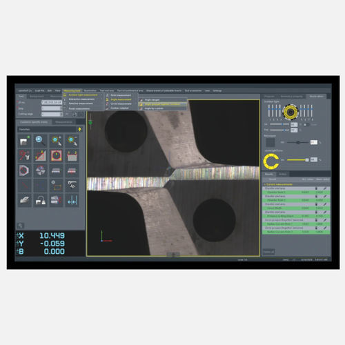 Logiciel de traitement d'images - pomSoft 2 - E. ZOLLER GmbH & Co. KG - de mesure / d'analyse / de contrôle d'outil