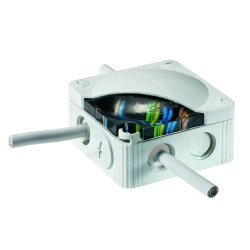 Boîte de dérivation murale - COMBI IP68 SET - WISKA Hoppmann GmbH - étanche / IP68 / en polypropylène