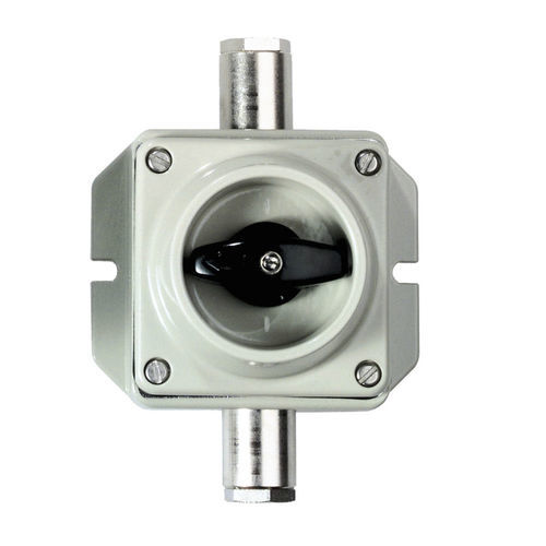 Commutateur rotatif - 75212 - WISKA Hoppmann GmbH - 2 pôles / IP56 / on/off