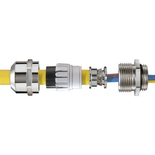Presse-étoupe en polyamide - ESSKV EMV-Z series  - WISKA Hoppmann GmbH - en acier inoxydable / en laiton / à blindage CEM