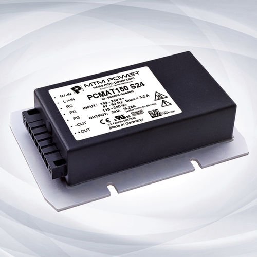 Alimentation électrique encapsulée - PCMAT150 S series - MTM Power Messtechnik Mellenbach GmbH - AC/DC / à sortie simple / CE