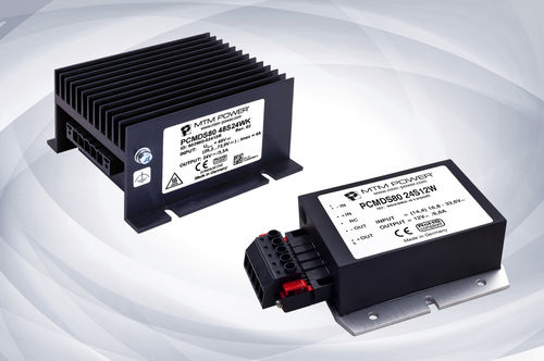 Convertisseur DC/DC monté sur châssis - PCMDS80 24S series - MTM Power Messtechnik Mellenbach GmbH - à sortie simple / à grande gamme d'entrée / CE