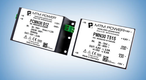 Alimentation électrique montée sur châssis - PCMN30 S05 - MTM Power Messtechnik Mellenbach GmbH - AC/DC / à sortie simple / CE
