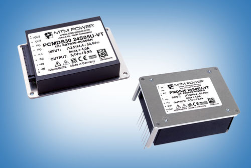 Convertisseur DC/DC à isolation galvanique - PMDS30 24S05U-VT - MTM Power Messtechnik Mellenbach GmbH - de circuit imprimé / de véhicule / pour applications ferroviaires