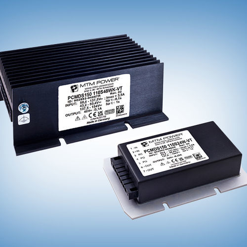 Convertisseur DC/DC monté sur châssis - PCMDS150 24S12WK-VT - MTM Power Messtechnik Mellenbach GmbH - de véhicule / pour applications ferroviaires / à grande gamme d'entrée