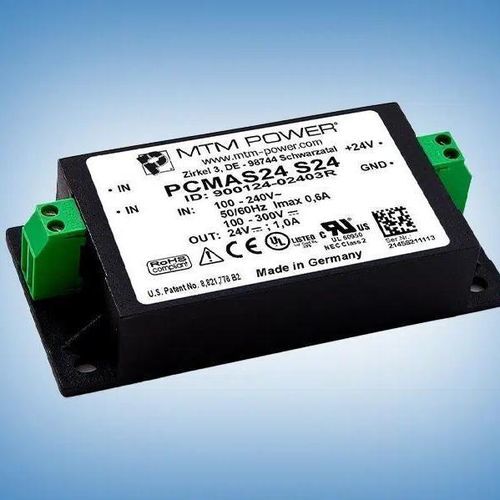 Alimentation électrique AC/DC - PCMAS24 S05 - MTM Power Messtechnik Mellenbach GmbH - à sortie simple / CE / RoHS