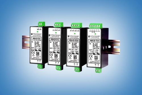 Alimentation électrique sur rail DIN - HMA30 D515 - MTM Power Messtechnik Mellenbach GmbH - AC/DC / à deux sorties / CE
