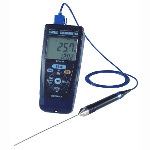 Thermomètre avec acquisition de données - MC1000 Series  - CHINO CORPORATION - à thermocouple / Pt100 / avec afficheur LCD