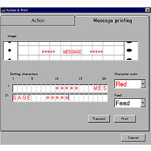 Progiciel de paramétrage - PASS - CHINO CORPORATION - de programmation / Windows