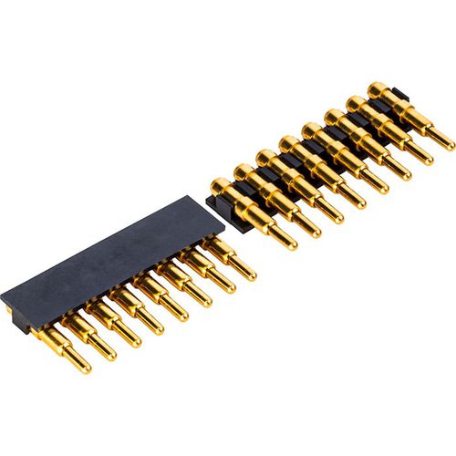 Barrette de contact à une rangée - FKB5457 series - PTR HARTMANN GmbH - CMS / avec contacts en or / droite
