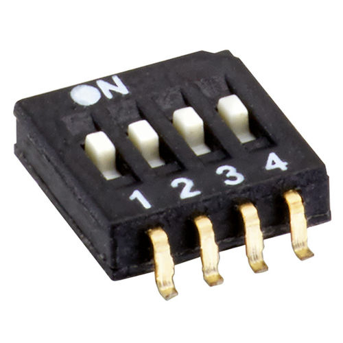 Interrupteur DIP - D15AS - PTR HARTMANN GmbH - SPST / montage en surface