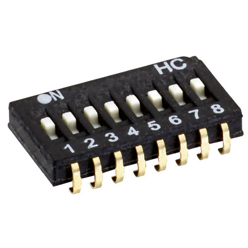Interrupteur DIP - D15AJ - PTR HARTMANN GmbH - SPST / montage en surface