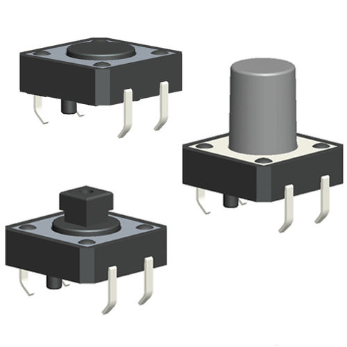 Interrupteur tactile - THL00V - PTR HARTMANN GmbH - unipolaire / pour montage sur circuit imprimé / pour actionneur