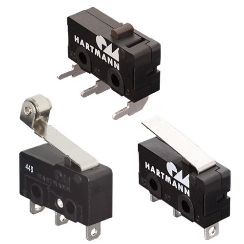 Interrupteur micro - MBB1 - PTR HARTMANN GmbH - à ressort / unipolaire