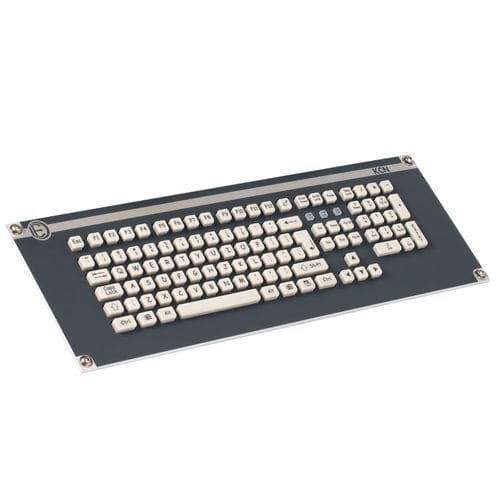 Clavier encastrable - KCN - D.Electron - à touches mécaniques / 105 touches / industriel
