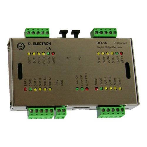 Module d'E/S numérique - D series - D.Electron - analogique / distribuée / sur rail DIN