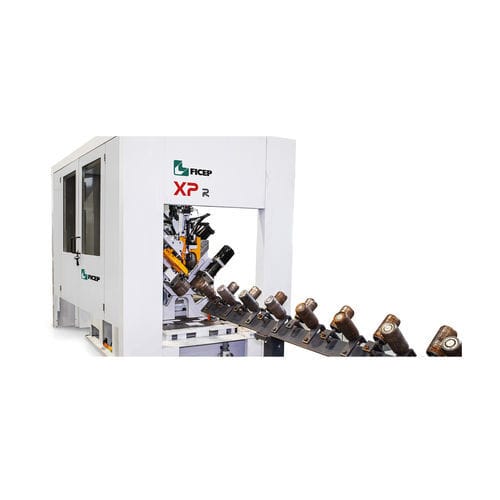 Ligne de poinçonnage CNC - XP R series - FICEP - hydraulique / pour cornière / cisaillage