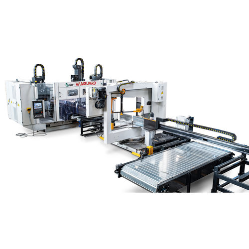 Ligne de perçage CNC - VANGUARD  - FICEP - pour profilés de construction métallique / pour poutre / à 3 broches