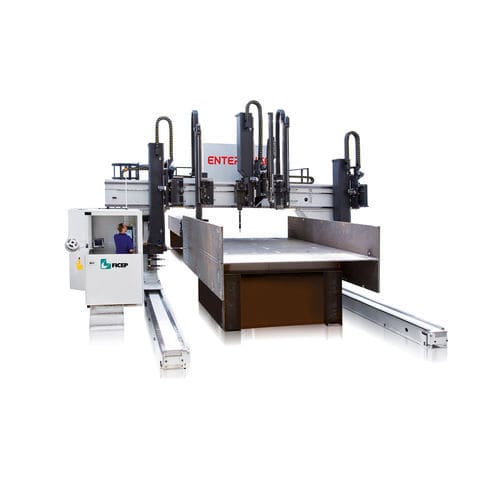 Ligne de perçage CNC - ENTERPRISE  - FICEP - type portique / pour profilés de construction métallique / pour poutre
