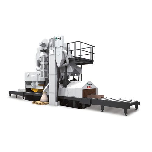 Grenailleuse à convoyeur à rouleaux - RB G  - FICEP - à turbine / pour profilés / compacte