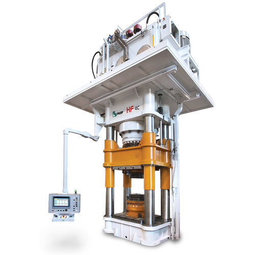 Presse électrohydraulique - HF-4C series - FICEP - à ébarber / à 4 colonnes / CNC