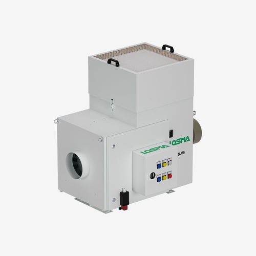 Collecteur de brouillard d'huile - Icarus-E - LOSMA - électrostatique / avec bras d'aspiration / pour machine-outil