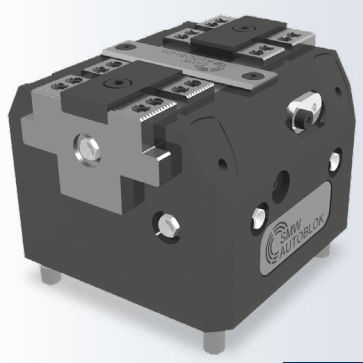Étau pour machine-outil - TVH series - OML - pneumatique / de précision / auto-centrant
