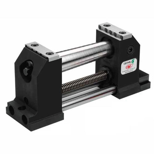 Étau pour machine-outil - GENIUS - OML - à profil plat / à vis / pour usinage 5 axes