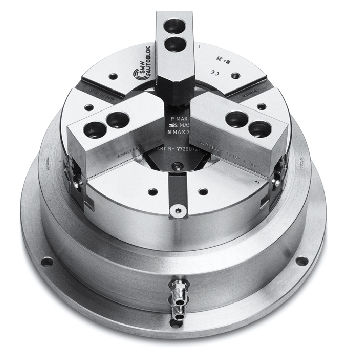 Mandrin automatique - PBI-D/PBI-C - OML - 3 mors / pneumatique / auto-centrant