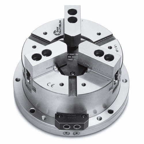 Mandrin automatique - PB-D, PB-C - OML - 3 mors / pneumatique / auto-centrant