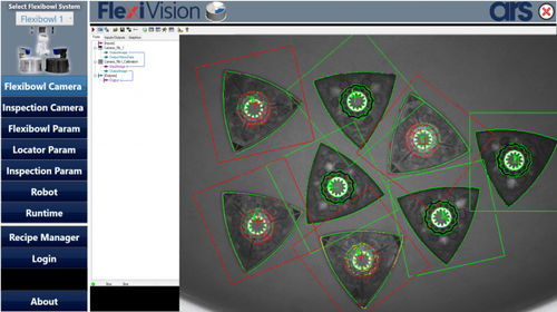 Logiciel de calibration - FlexiVision - ARS s.r.l. socio unico - de commande / de base de données ODBC / d'inspection