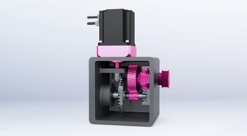 Motoréducteur DC - Customized drive solutions - SPN Schwaben Präzision Fritz Hopf GmbH - à train d'engrenages / orthogonal