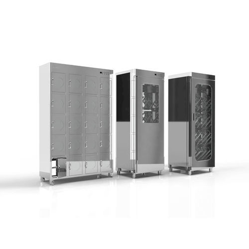 Appareil de séchage et de désinfection armoire - HEMA Maschinen- und Apparateschutz GmbH - en inox