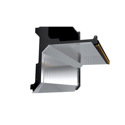 Soufflet de protection coudé - SAMURAI - HEMA Maschinen- und Apparateschutz GmbH - en acier inoxydable / pour machine