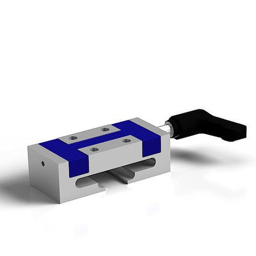 Élément de serrage manuel - MClamp Series - HEMA Maschinen- und Apparateschutz GmbH - pneumatique / hydraulique / de rail