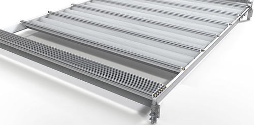 Protection de toit pour machine pour centre d'usinage - X-Velo - HEMA Maschinen- und Apparateschutz GmbH - en toile enduite / translucide