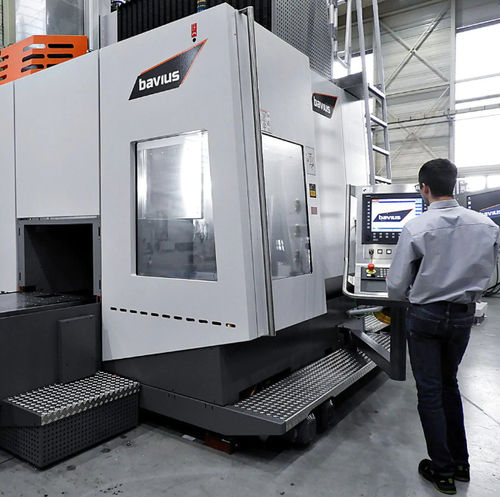 Centre d'usinage CNC 5 axes - PBZ HD series - bavius technologie gmbh - universel / pour aluminium / de fraisage