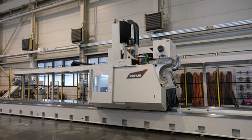 Centre d'usinage 5 axes - PBZ SC series - bavius technologie gmbh - vertical / pour acier / pour aluminium