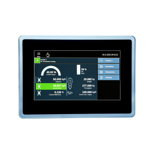 Panneau opérateur à écran tactile - Congrav® OP-S - Kubota Brabender Technologie GmbH - encastrable / compact
