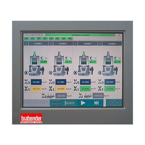 Interface opérateur à écran tactile - Congrav® OP16-E - Kubota Brabender Technologie GmbH - d'affichage / pour interface opérateur / de contrôle