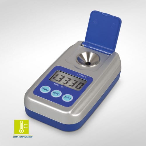 Réfractomètre numérique - DR101-60 - A. KRÜSS Optronic GmbH - portable / avec gamme d'indices de réfraction étendue / de laboratoire