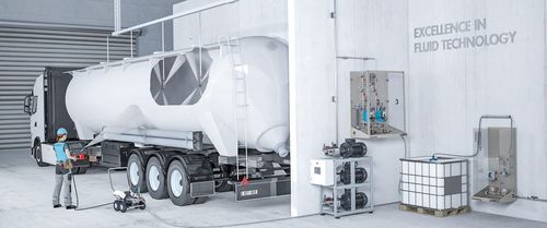 Système de nettoyage à eau - sera GmbH - de process / industriel / continu