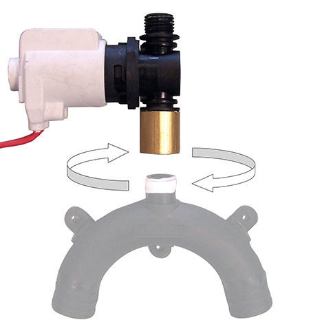 Électrovanne à commande directe - 37010  - Jabsco - 2 voies / normalement fermée / pour eau