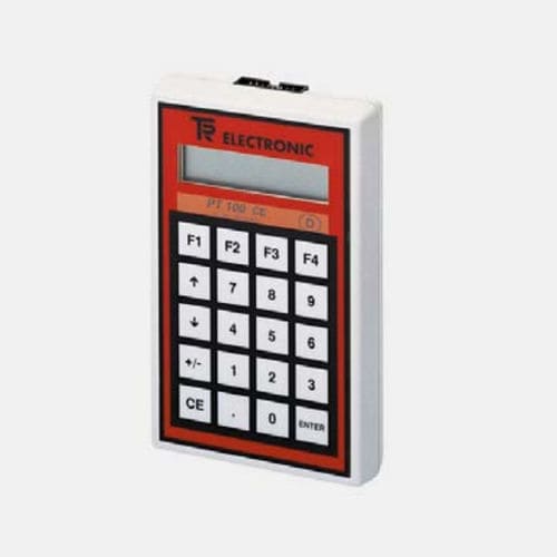 Terminal avec clavier - PT-100-N - TR-Electronic GmbH - mural / LCD / sans fil