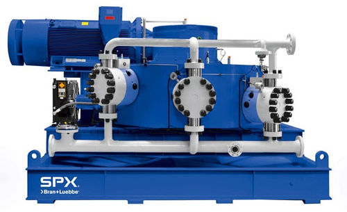 Pompe à membrane - NOVAPLEX Vector - Bran+Luebbe - pour produits chimiques / électrique / stationnaire