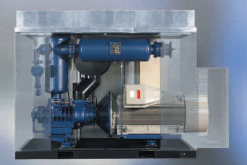 Groupe compresseur d'air - RKR series - RKR Gebläse und Verdichter GmbH - à vis / stationnaire