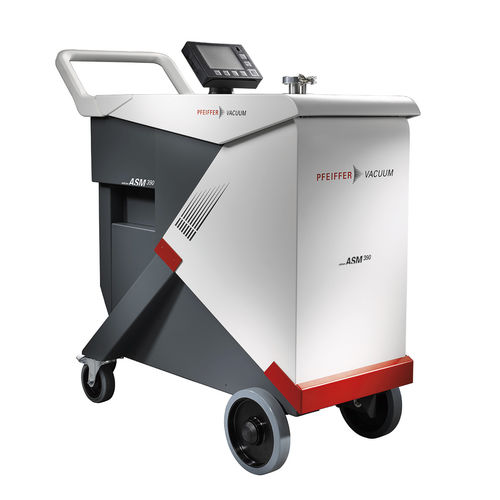 Détecteur de fuites à l'hélium - ASM 390 - Pfeiffer Vacuum+Fab Solutions - roulant / avec afficheur numérique / pour test d'étanchéité