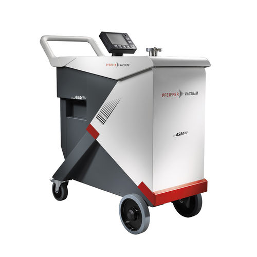 Détecteur de fuites à l'hélium - ASM 392 - Pfeiffer Vacuum+Fab Solutions - roulant / avec afficheur numérique / pour test d'étanchéité