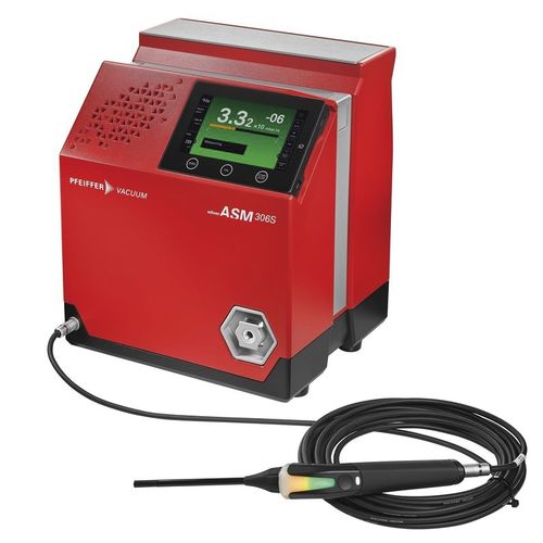 Détecteur de fuites d’hydrogène - ASM 306 S - Pfeiffer Vacuum+Fab Solutions - à l'hélium / avec écran intégré / par reniflage